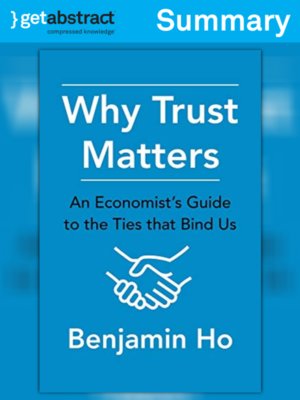 cover image of Why Trust Matters (Summary)